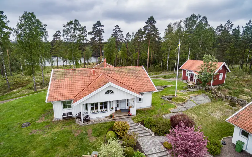 Ferienhaus Grimmered in Fjärås