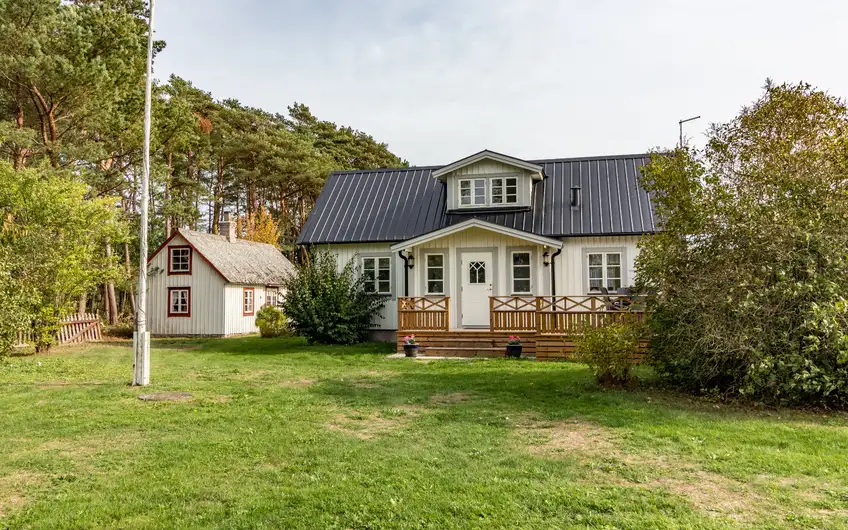 Ferienhaus Vita Stugan in Köpingsvik